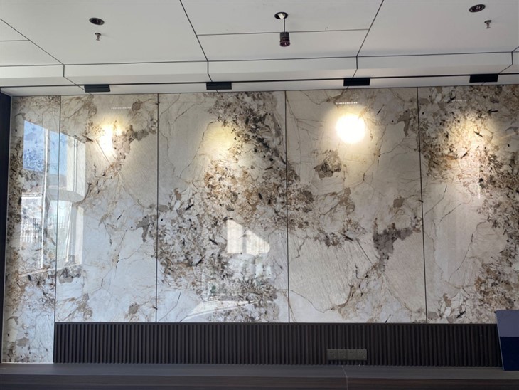 Pet Marbled Bamboo Charcoal Fiber Flat Wall Panel WPC Wood Veneer Wall Panel PVC Foam Board